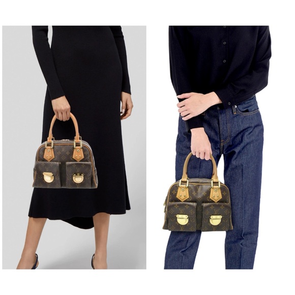 SOLD❌Authentic LOUIS VUITTON MONOGRAM Manhattan Bag - Picture 5 of 17